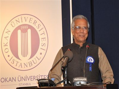 2006 Nobel Barış Ödülü Sahibi Prof. Dr. Muhammed Yunus Okan Üniversitesi’nde!