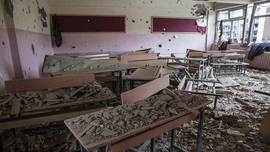 Milli Eğitim Bakanı Yılmaz: Terör saldırılarında 100 okul hasar gördü