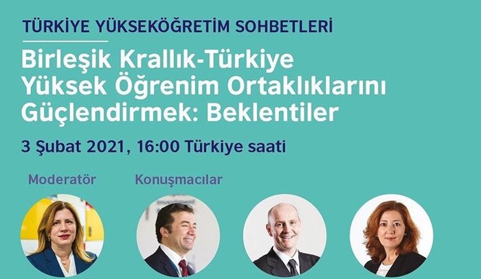 British Council, Türkiye Yükseköğretim Sohbetlerinin 3'üncü oturumu yarın!