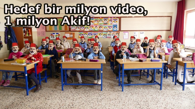 "Mehmet Akif Okullarda" projesi başladı!