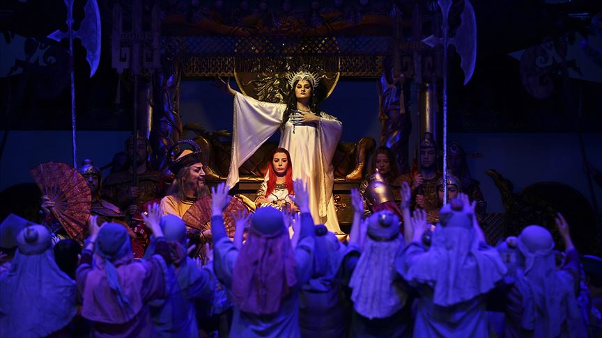 Turandot operasının Ankara prömiyeri yapıldı