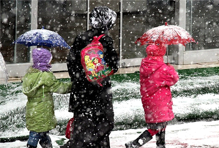 Malatya'da Eğitime Kar Engeli