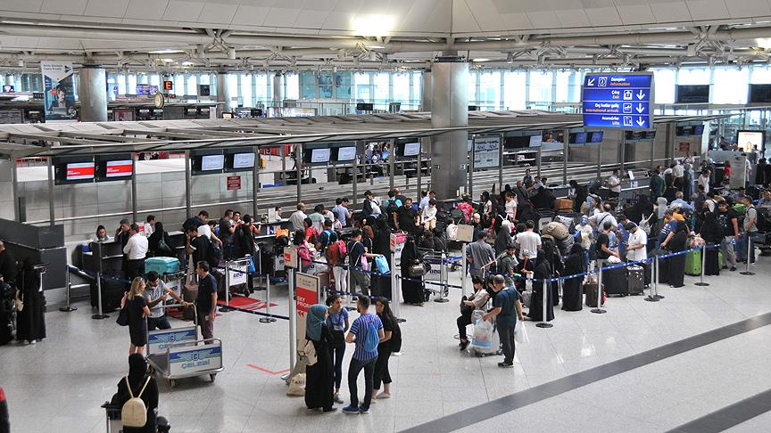 Hava yolu yolcu sayısı 11 ayda 197 milyona yaklaştı