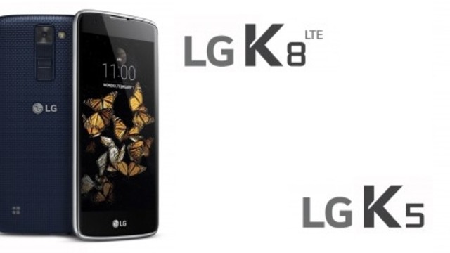 LG K5 ve LG K8 modelleri geliyor!