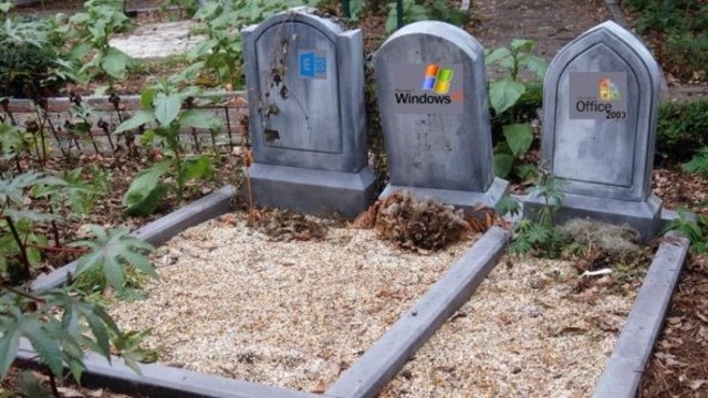 Windows XP’nin ölümü diğerlerini sevindirdi!