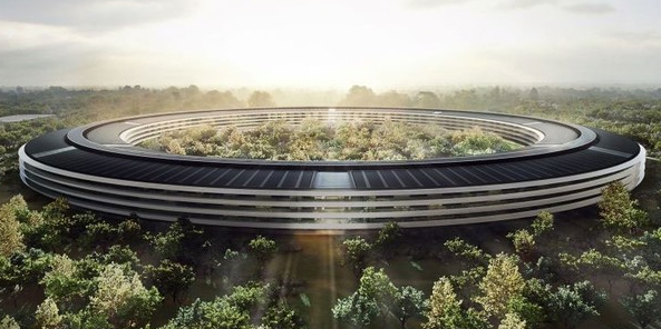 Apple’ın uzay gemisi kampüsü Apple Park açılıyor