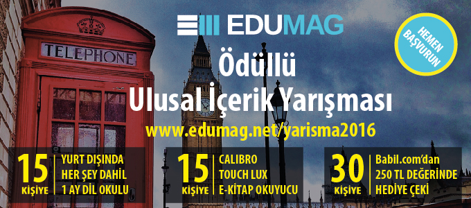  EDUMAG Ulusal İçerik Yarışması ile Yurtdışında Eğitim Bursu Seni Bekliyor!