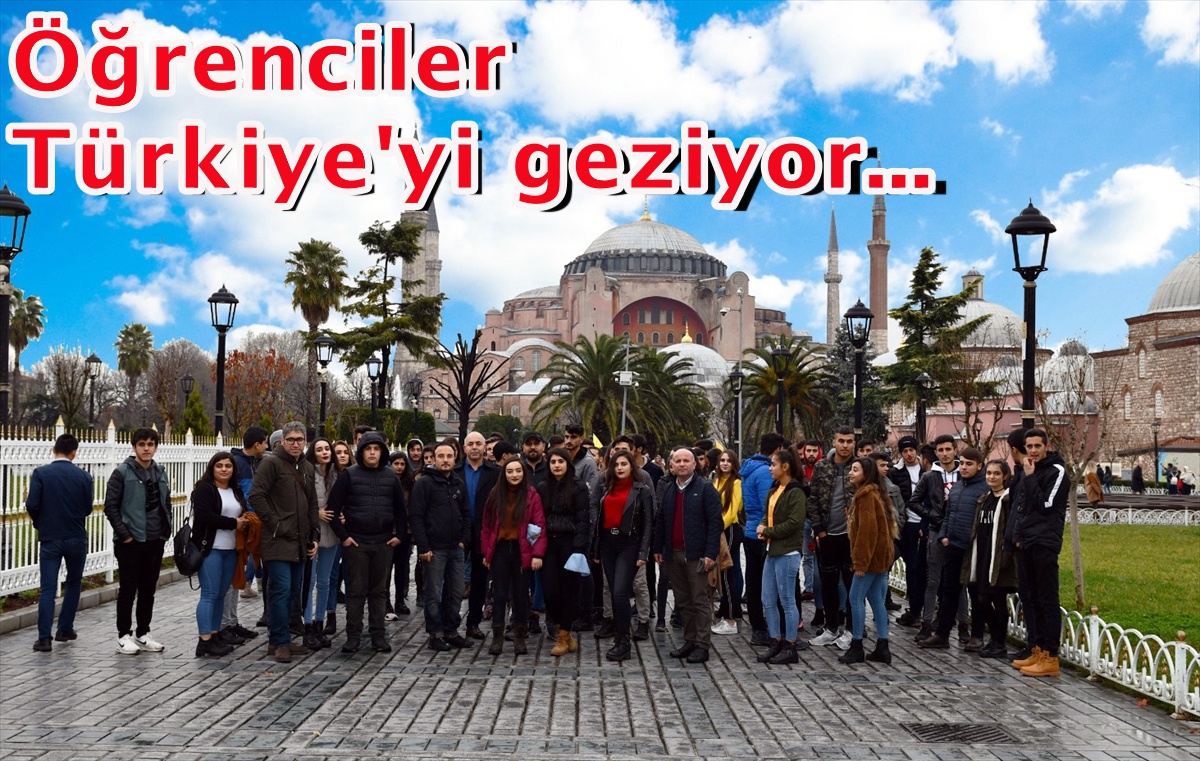 Öğrenciler Türkiye'yi geziyor