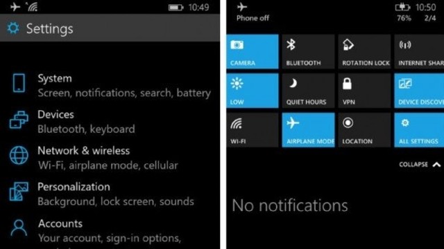 Windows Phone 10’larda yeni sürpriz