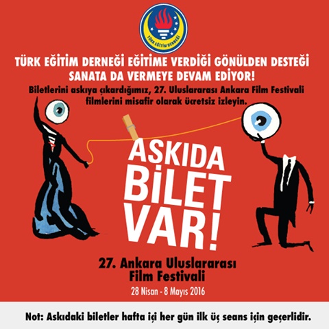 Türk Eğitim Derneği’nden sinemaseverlere destek: Askıda Bilet!