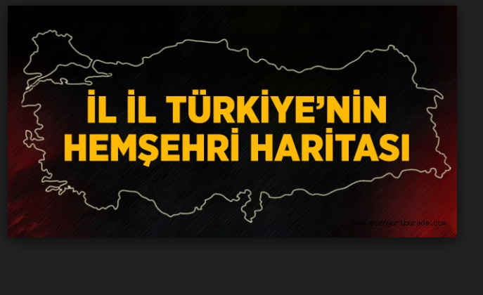TÜİK, Türkiye'nin Hemşehri Haritasını Çıkardı 