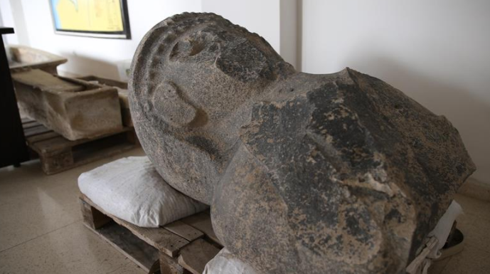 Hatay'da 3 bin yıllık kadın heykeli