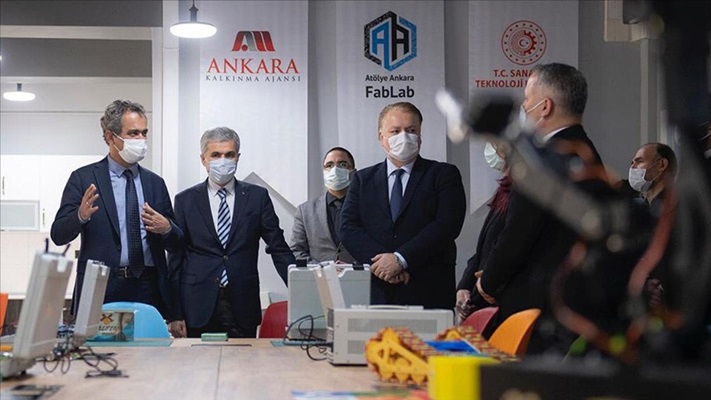 MEB'in ilk açık erişimli atölyesi Ankara'da kuruldu