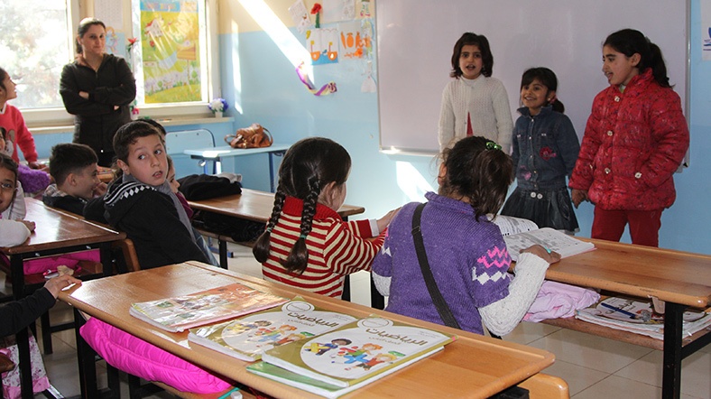 Şanlıurfa'da Suriye Müfredatıyla Ders Veren Okul