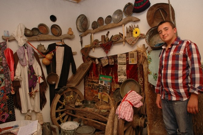 Lise Öğrencisi "Köy Müzesi" Kurdu