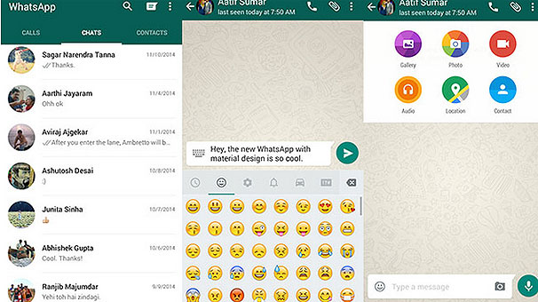 Whatsapp'ın Tasarımı Yenilendi