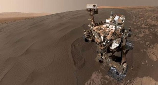 Bu da Mars Selfie’si!