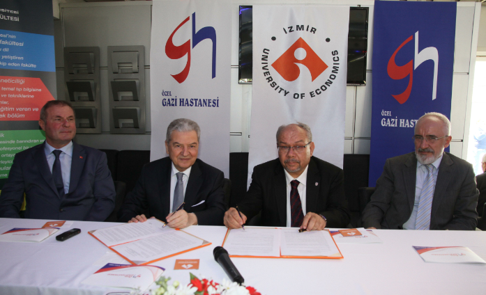 İzmir Ekonomi,Sağlıkta Gazi Hastanesi İle Birlikte