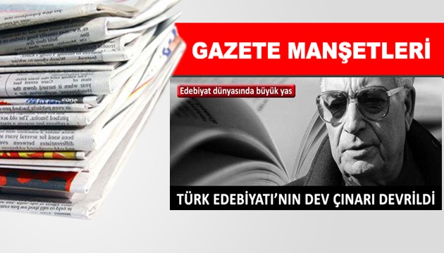 Yer Yaşar Gök Kemal/ Hangi Gazete Hangi Manşetle Çıktı?