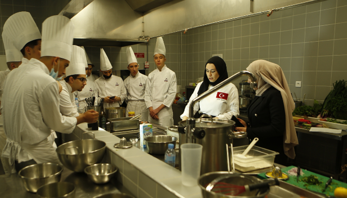 Cezayirli gastronomi öğrencileri Türk mutfağı eğitimi