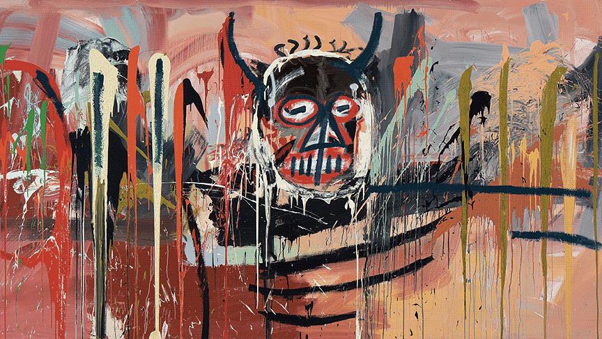 Basquiat'ın portresi 57,3 milyon dolara satıldı