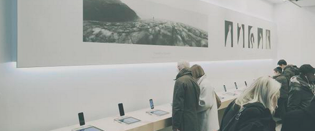 Apple Store'lar sanat evine dönüyor