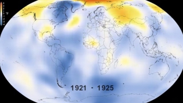NASA küresel ısınmanın 135 yılını ortaya çıkardı!