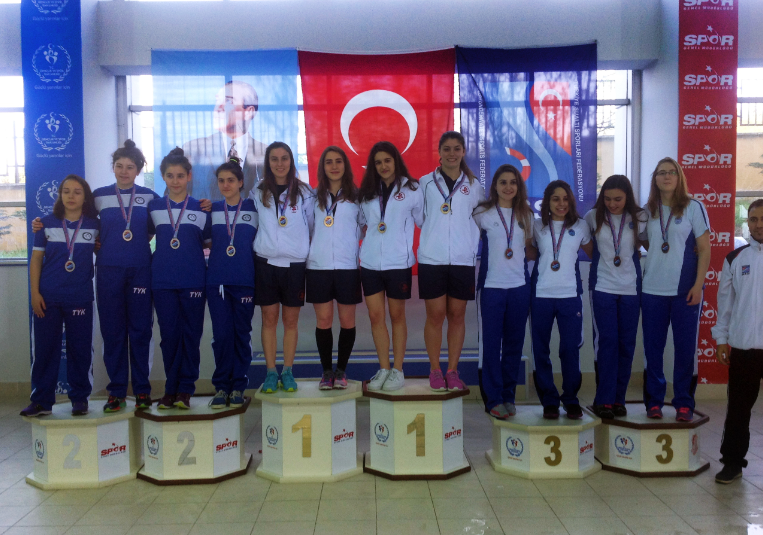 İTÜ GVO öğrencisi Tuğçem Akgün, Paletli Yüzme Türkiye Şampiyonu Oldu