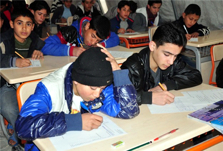 60 bini aşkın Suriyeli çocuk eğitim görüyor