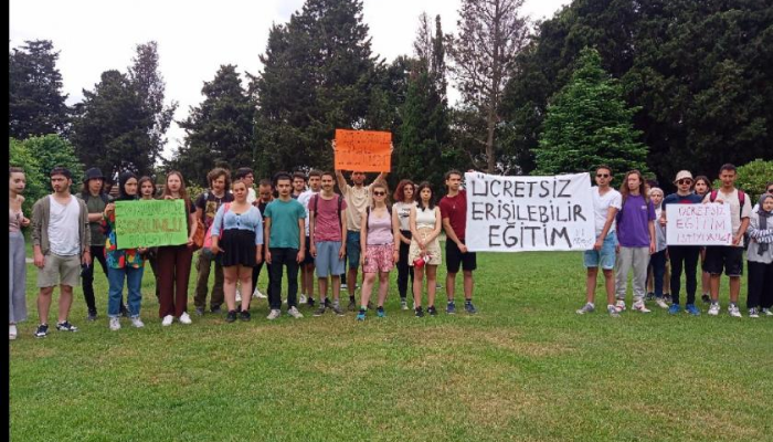 Boğaziçi Üniversitesi'nden yaz okulu protestosu