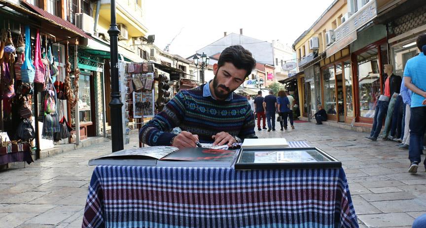 Türk öğrenciler sanatlarıyla köprü kuruyor