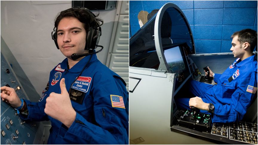 ABD'deki uzay kampına iki Türk öğrenci konuk oldu