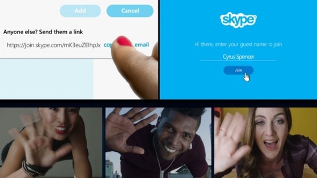 Skype, paylaşmak için sohbet linki verecek