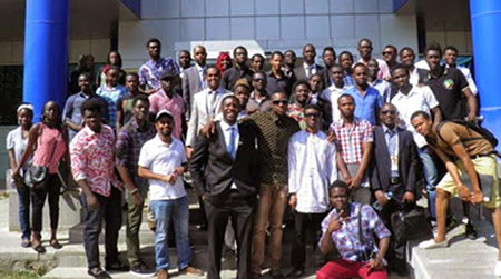 Afrikalı öğrencilerin toplantısı