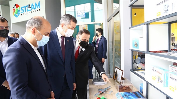 Bakan Selçuk, Azerbaycan'ın Guba kentinde STEAM Merkezi'nin açılışını yaptı