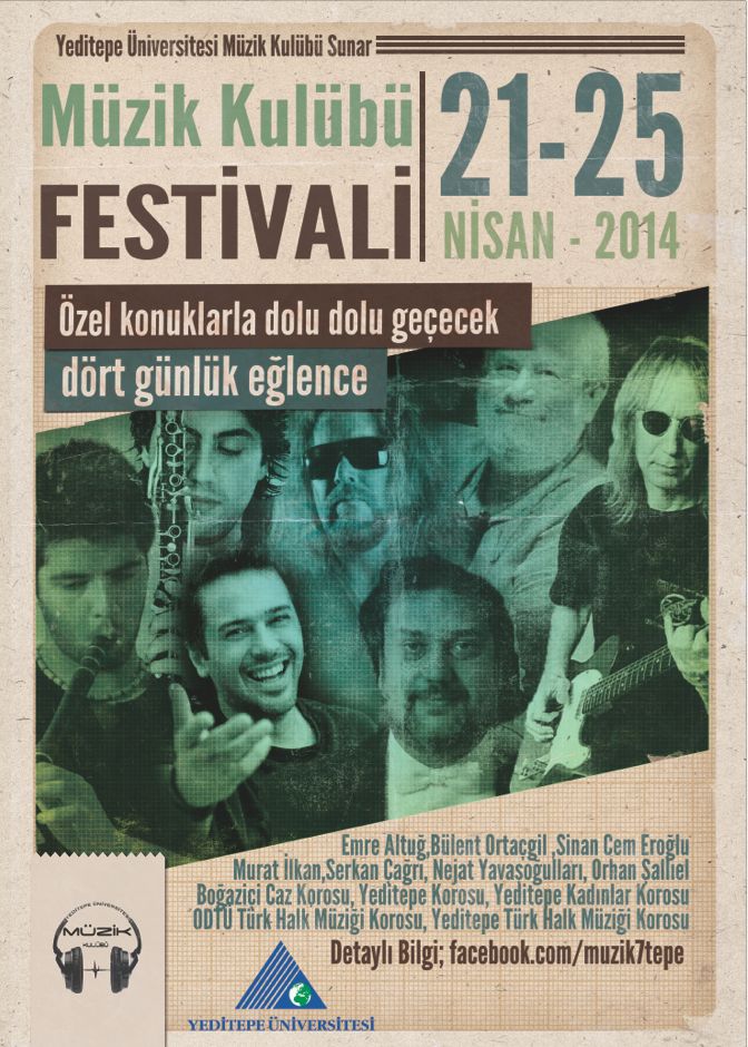 Yeditepe Üniversitesi Müzik Kulübü Festivali ünlüleri ağırlıyor