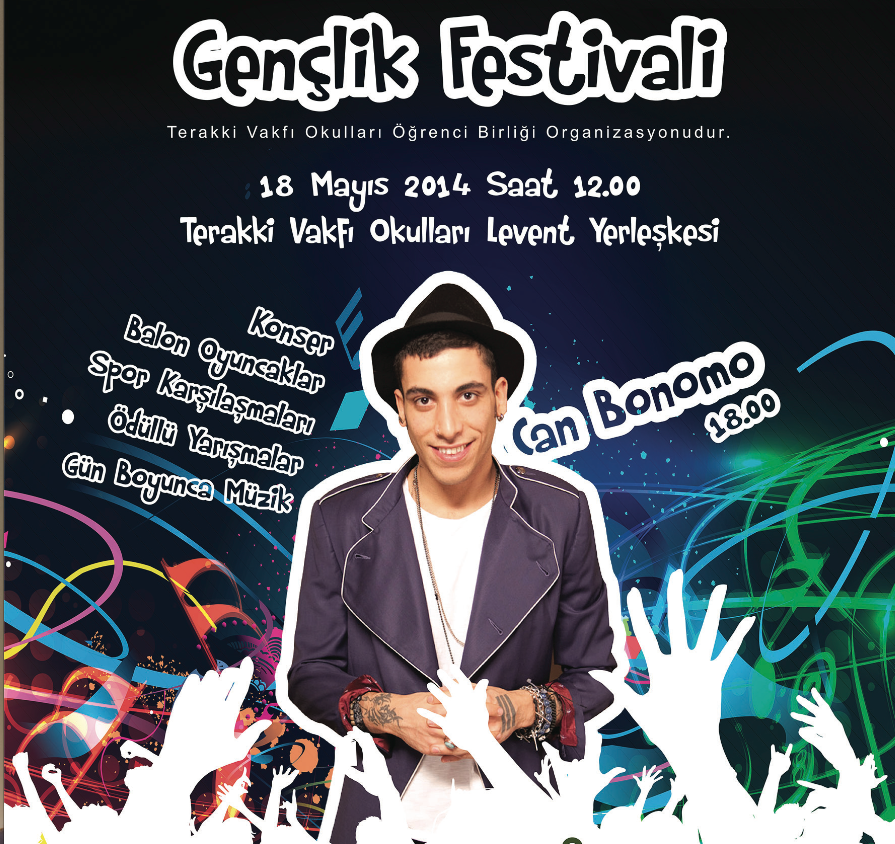Terakki’de 14. Gençlik Festivali 18 Mayıs’ta