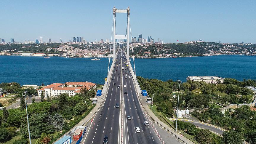 İstanbul'da trafik yoğunluğu yüzde 1
