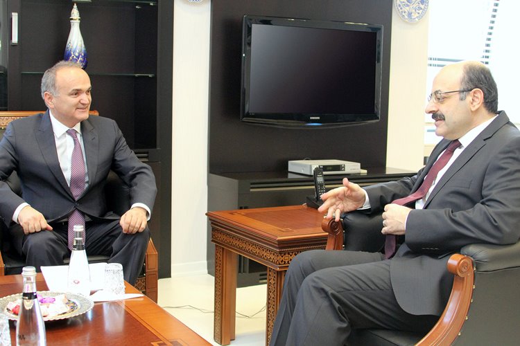 Bilim, Sanayi ve Teknoloji Bakanı Özlü'den YÖK Başkanına ziyaret