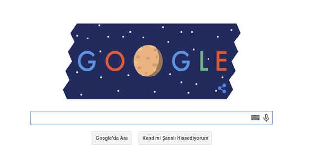 Google'dan Bugüne Özel Plüton Doodle'ı
