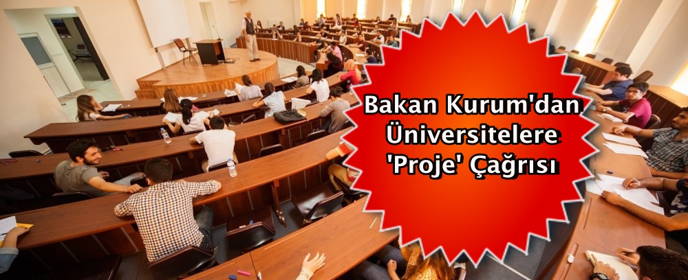Bakan Kurum'dan üniversitelere 'proje' çağrısı