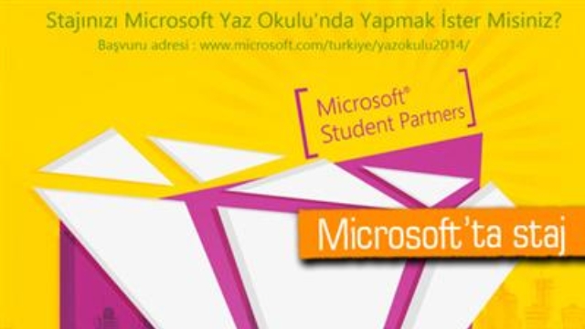 Microsoft Yaz Okulu Başvuruları Başladı