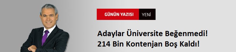 Adaylar Üniversite Beğenmedi! 214 Bin Kontenjan Boş Kaldı!