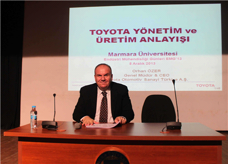Toyota Türkiye CEO’su Özer Üniversite Öğrencileri ile Buluştu