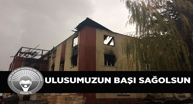 Eğitim- İş yangın faciasının yaşandığı Aladağ'da