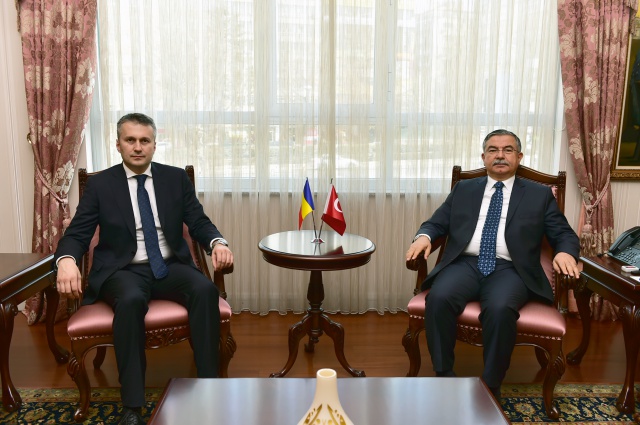Romanya Büyükelçisi Sopanda’dan Bakan Yılmaz'a ziyaret 