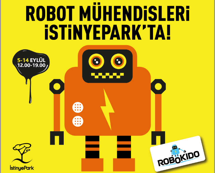 'RoboKids' 5-14 Eylül'de İstinyePark'ta çocuklarla buluşuyor
