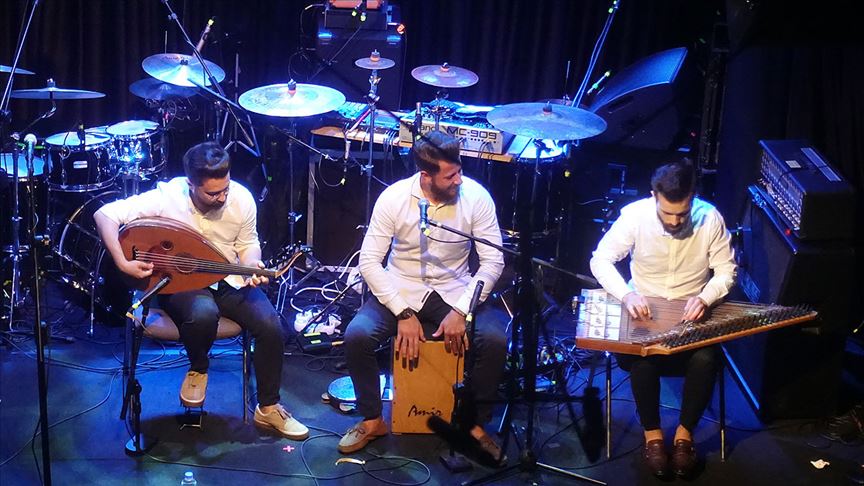 Türk ve mülteci müzisyenler aynı sahneyi paylaştı