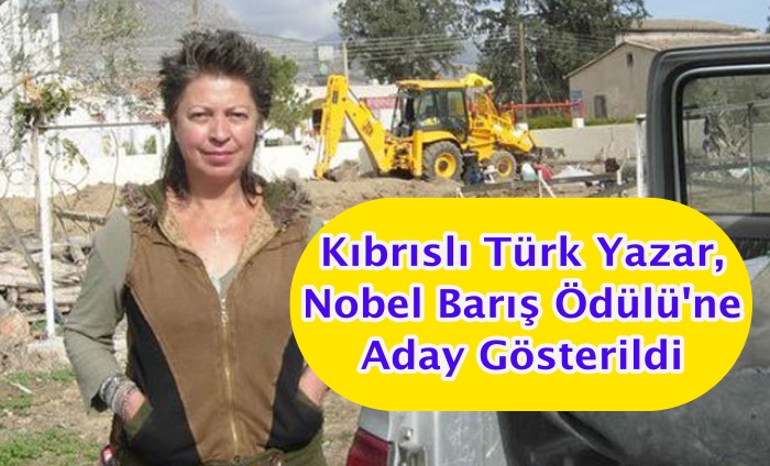 Kıbrıslı Türk yazar, Nobel Barış Ödülü'ne aday gösterildi