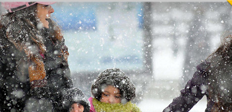 Yurtta kar esareti. Birçok ilde okullar tatil